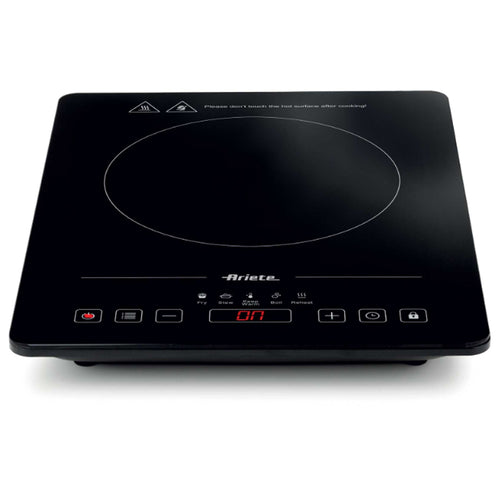 Ariete 1997 - Piastra A Induzione Singola - Controlli Touch - 10 Livelli Potenza- 5 Programmi - 2000W
