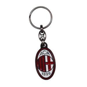 Milan Portachiavi Metallo Logo