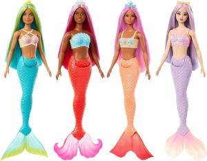 Barbie Sirena 4 Col