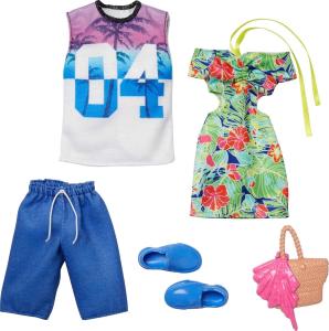 Barbie E Ken Abiti Beach Pack