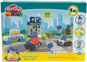 Promo  Play Doh Stazione Polizia Costruzioni/Formine + 2 Vasetti