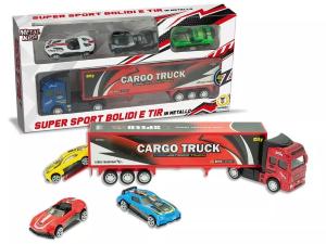 Tir Cargo C/3 Auto In Metallo