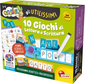 Carotina Gli Utilissimi 10 Giochi Di Lettura E Scrittura