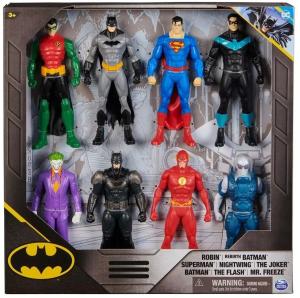 Batman Confezione 8 Personaggi Cm 15 Serie Completa