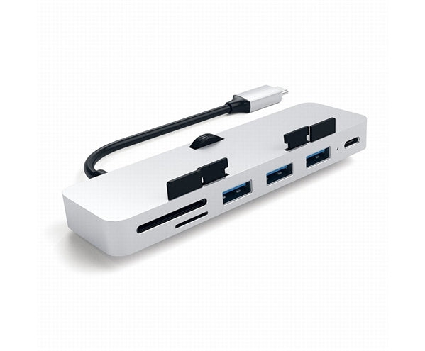 Pro Hub Usb-C Alluminio Con Aggancio Per Imac E Imac Pro Silver