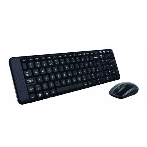 Tastiera Logitech Mk220 + Mouse Wireless Bk 920003721