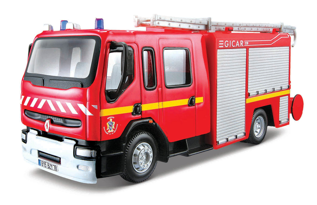 18-32002 - Bburago - 1:50 - Camion RENAULT PREMIUM Pompieri - Rossa