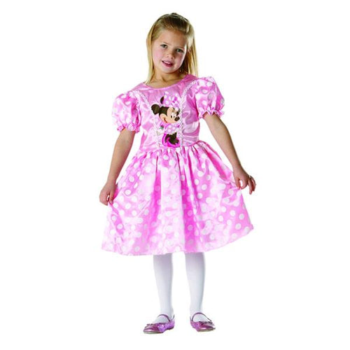 COSTUME MINNIE ROSA CLASSIC TAGLIA L 7-8 ANNI