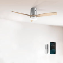 Carica l&#39;immagine nel visualizzatore di Gallery, Ventilatore da soffitto EnergySilence Aero 5600 Steel Aqua Connected
