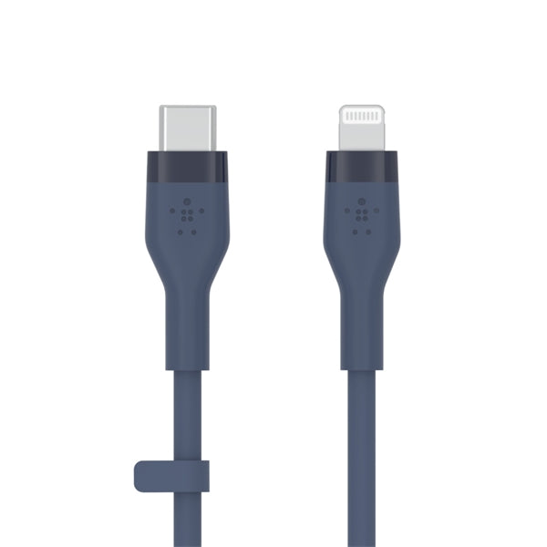 Cavo In Silicone Da Usb-C A Lightning 1M - Blu