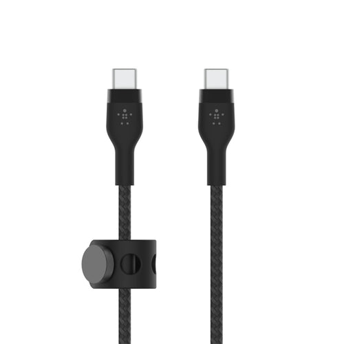 Cavo Intrecciato Silicone Da Usb-C A Usb-C 2.0 3M - Nero