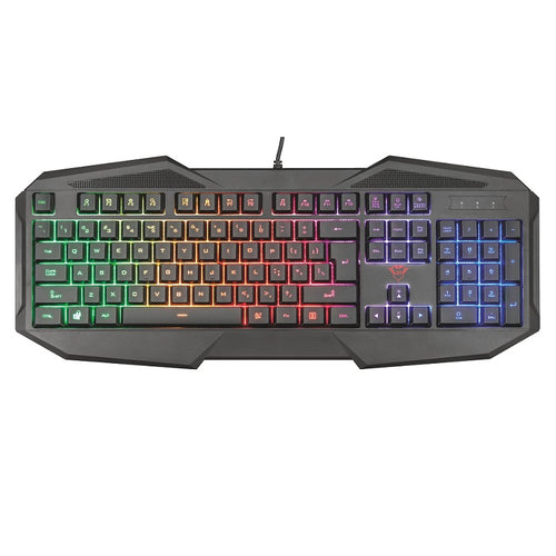 Trust Gxt 830Rw Avonn (22280)  Tastiera Gaming Wired Con Led Rgb