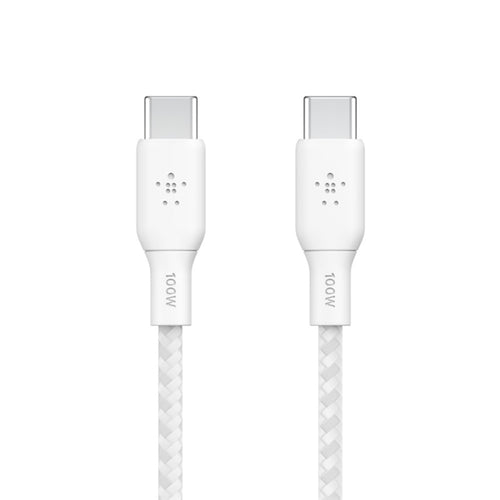 Cavo Intrecciato 100W Usb-C To Usb-C  2M - Bianco