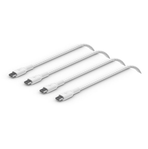 Usb-C To Usb-C Cable_Braided 2M White