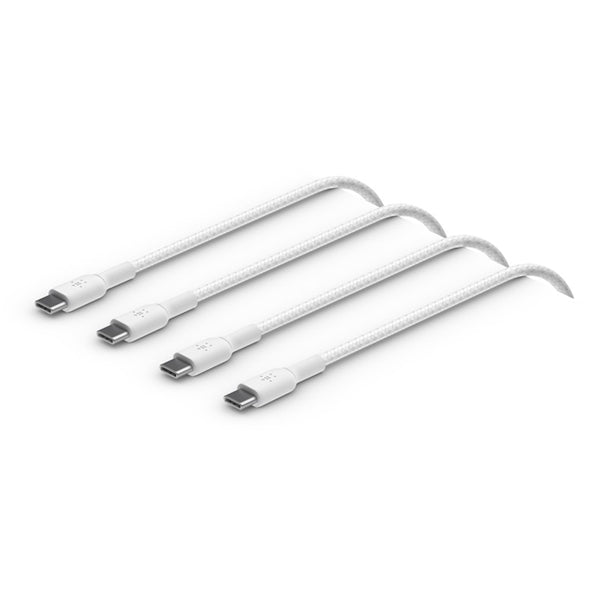 Usb-C To Usb-C Cable_Braided 2M White