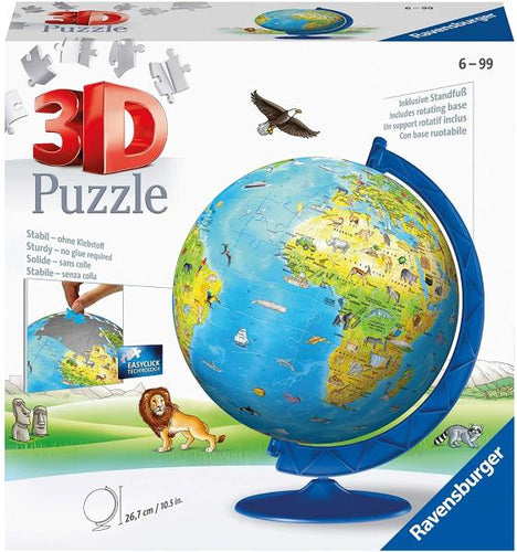 3D Puzzle - 3D Globo Mappamondo 180 Pz