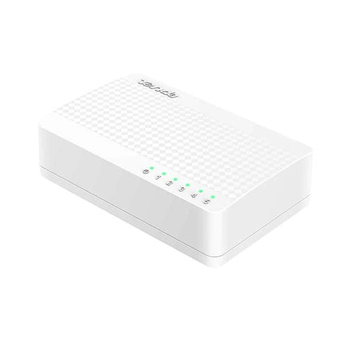 Tenda S105  Desktop Switch 5 Porte  10/100 Mbps  Chassis Plastica