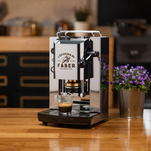 Carica l&#39;immagine nel visualizzatore di Gallery, Faber Pro Total Inox Basic  Macchina Per Caffe&#39;&#39;  Pressacialda In Ottone  Elettrovalvola E Termostato 95  Telaio In Acciaio
