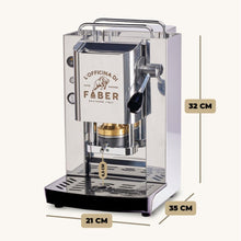 Carica l&#39;immagine nel visualizzatore di Gallery, Faber Pro Total Inox Basic  Macchina Per Caffe&#39;&#39;  Pressacialda In Ottone  Elettrovalvola E Termostato 95  Telaio In Acciaio
