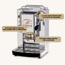 Carica l&#39;immagine nel visualizzatore di Gallery, Faber Pro Total Inox Basic  Macchina Per Caffe&#39;&#39;  Pressacialda In Ottone  Elettrovalvola E Termostato 95  Telaio In Acciaio

