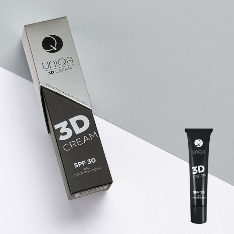 UNIQA Crema 3D All in one SPF 30 viso e contorno occhi-40 ml