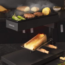 Carica l&#39;immagine nel visualizzatore di Gallery, Barbecue Elettrico Cheese&amp;Grill 6000 600W Nero
