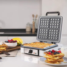 Carica l&#39;immagine nel visualizzatore di Gallery, Macchina Waffle Fun Gofrestone 4Inox
