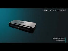 Carica e avvia il video nel visualizzatore di galleria, Confezionatrice sottovuoto SealVac 140 SteelCut
